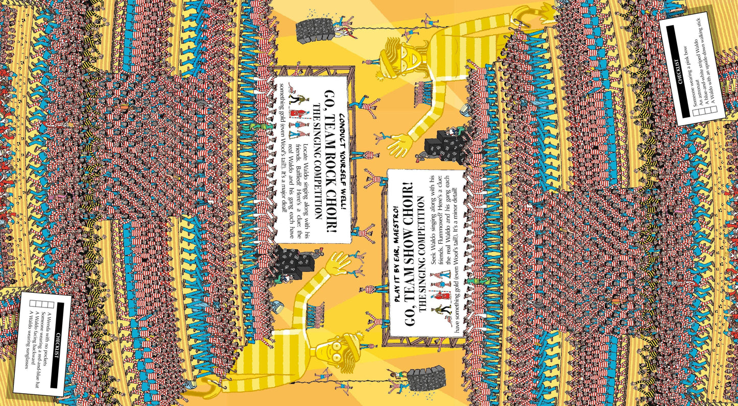 Kids activity book Where’s Waldo challenge