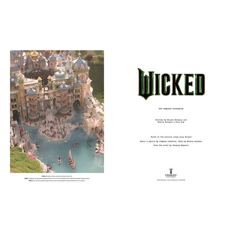 “Scripted” 💚 Wicked Movie Script Book