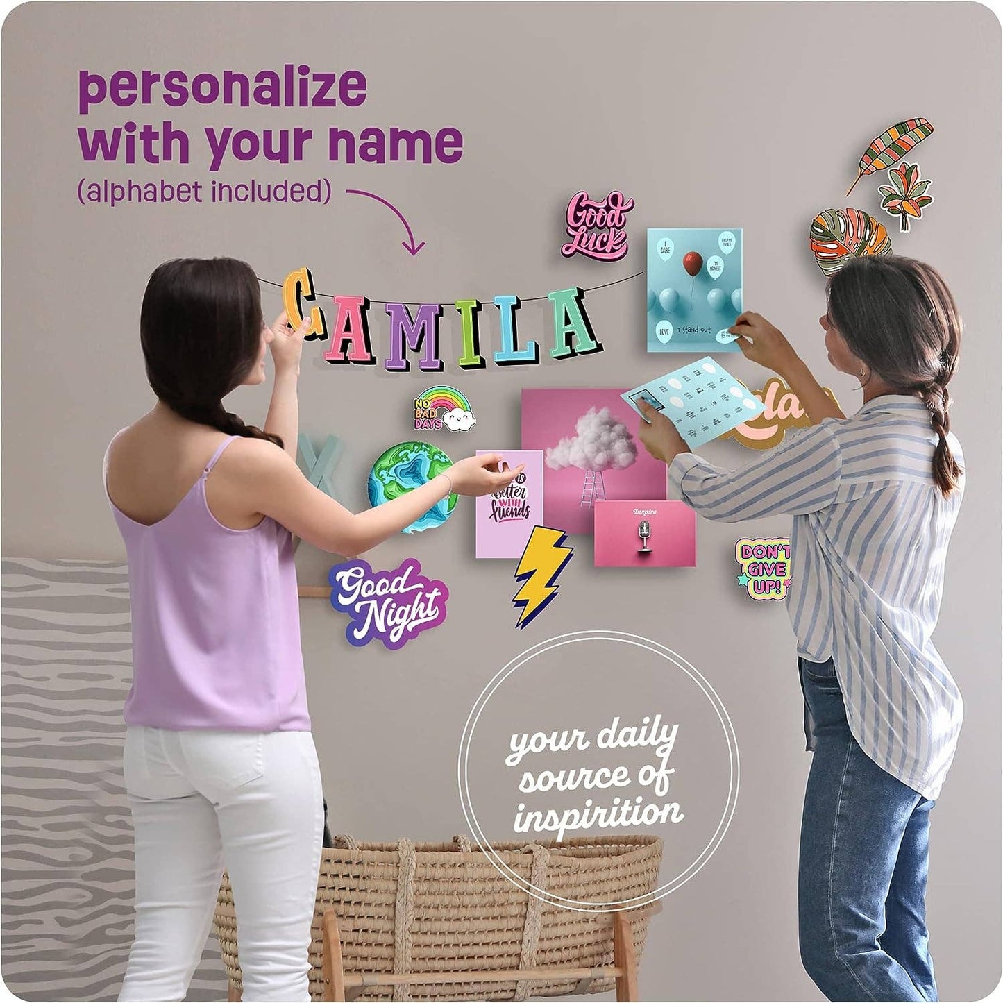 "Wall to Wall" 🖼️ Aesthetic Photo Collage Kit for Teens & Tweens by Dan&Darci