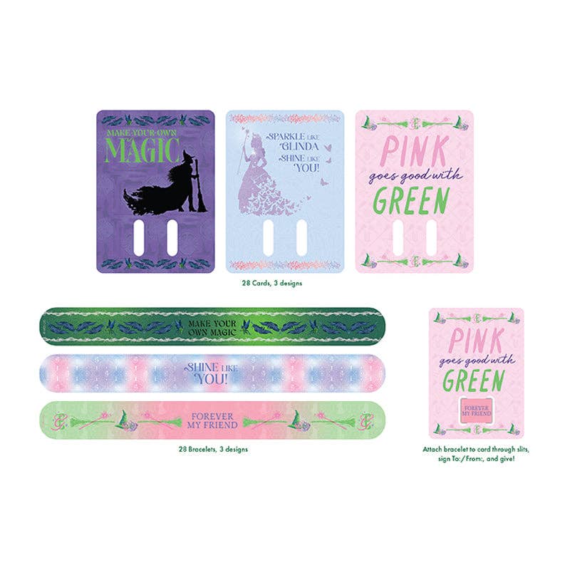 “Wicked Sweet” 💚 Wicked Valentine Slap Bracelet Set by CGO