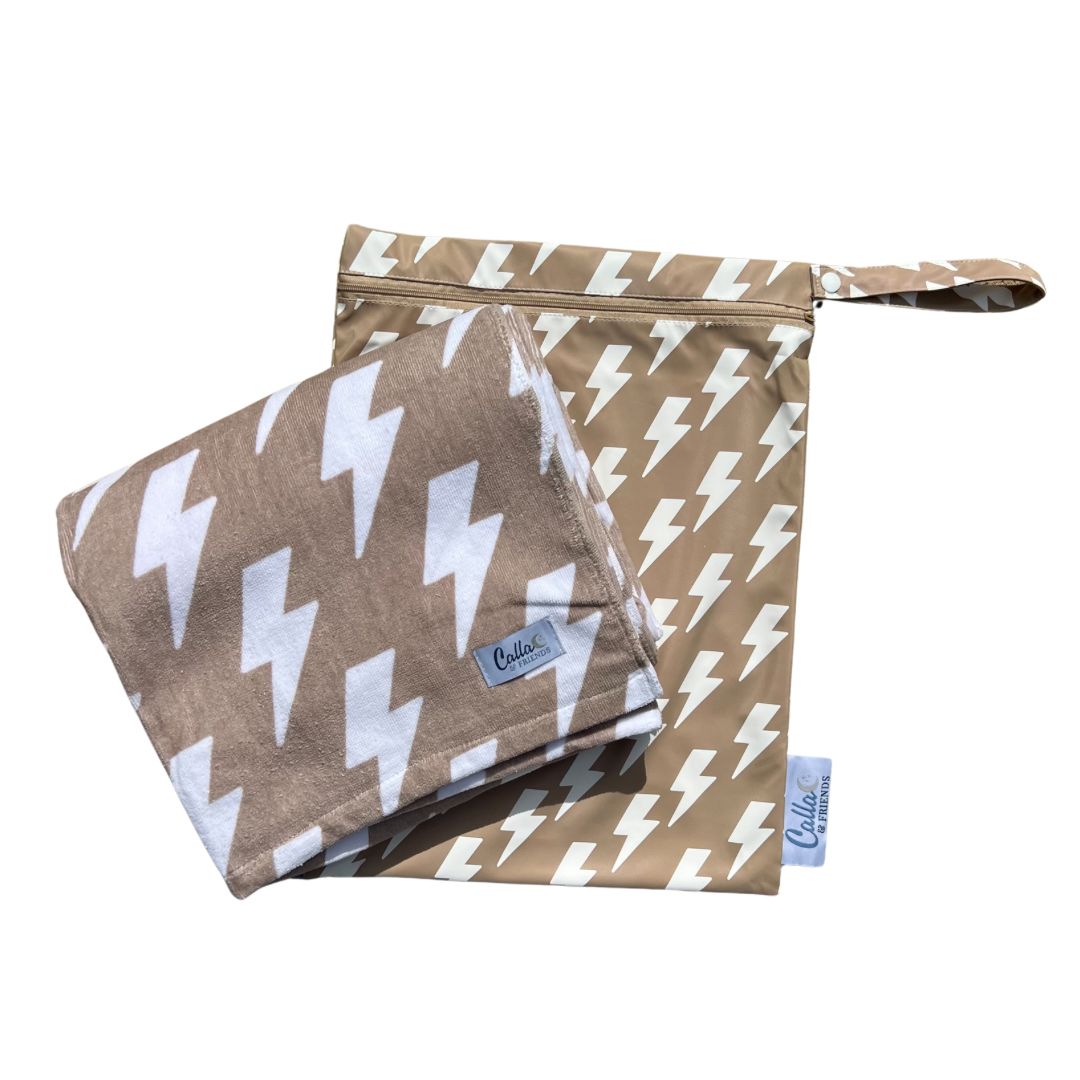 Kenzie Beach Towel Collection in colorful prints