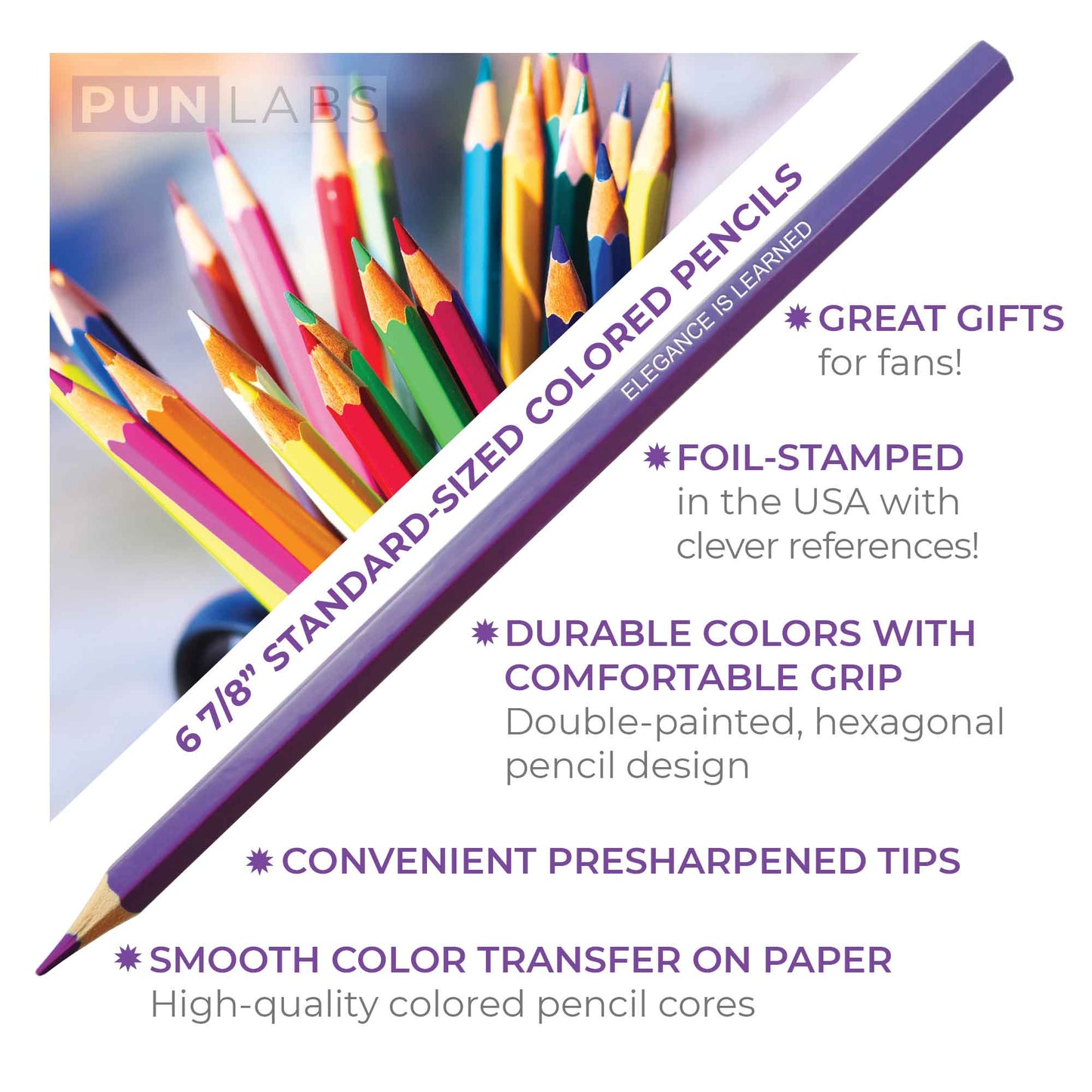 The Real Housewrites Colored Pencil Set