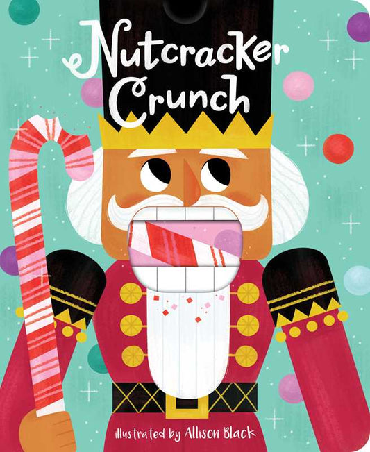 Nutcracker Crunch interactive board book for toddlers