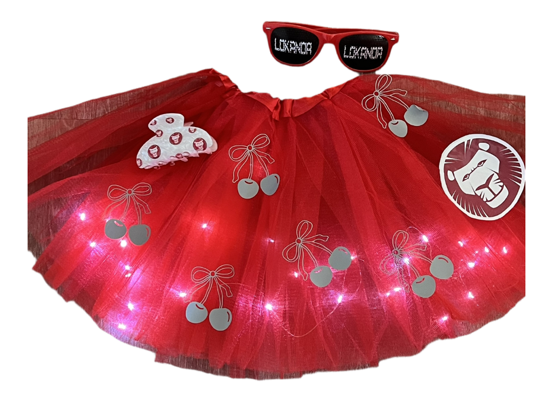 “Shine & Line” ✨ Custom Light-Up Camp Tutu