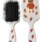 Teddy bear-shaped hairbrush – cute design, perfect for every hair type