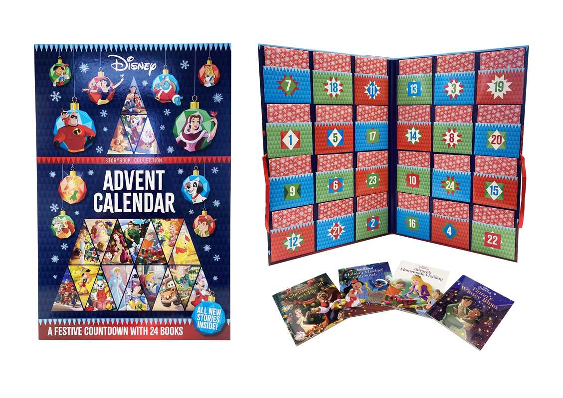 Keepsake advent calendar for toddlers and young readers