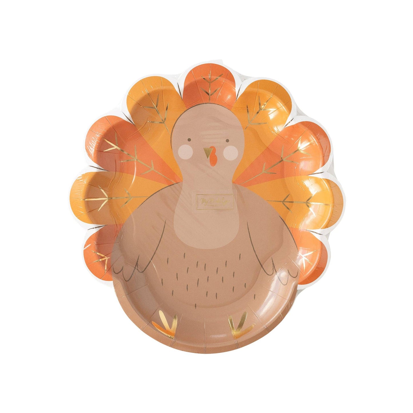 “Turkey Time Plates” 🦃 Kid’s Thanksgiving Paper Plates