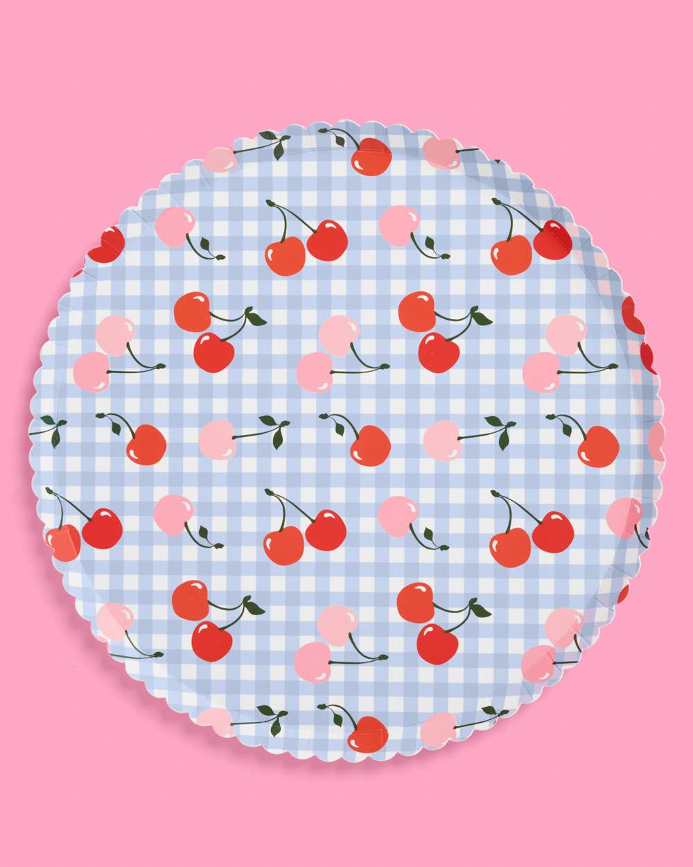 Cherry party bundle displayed on pink background