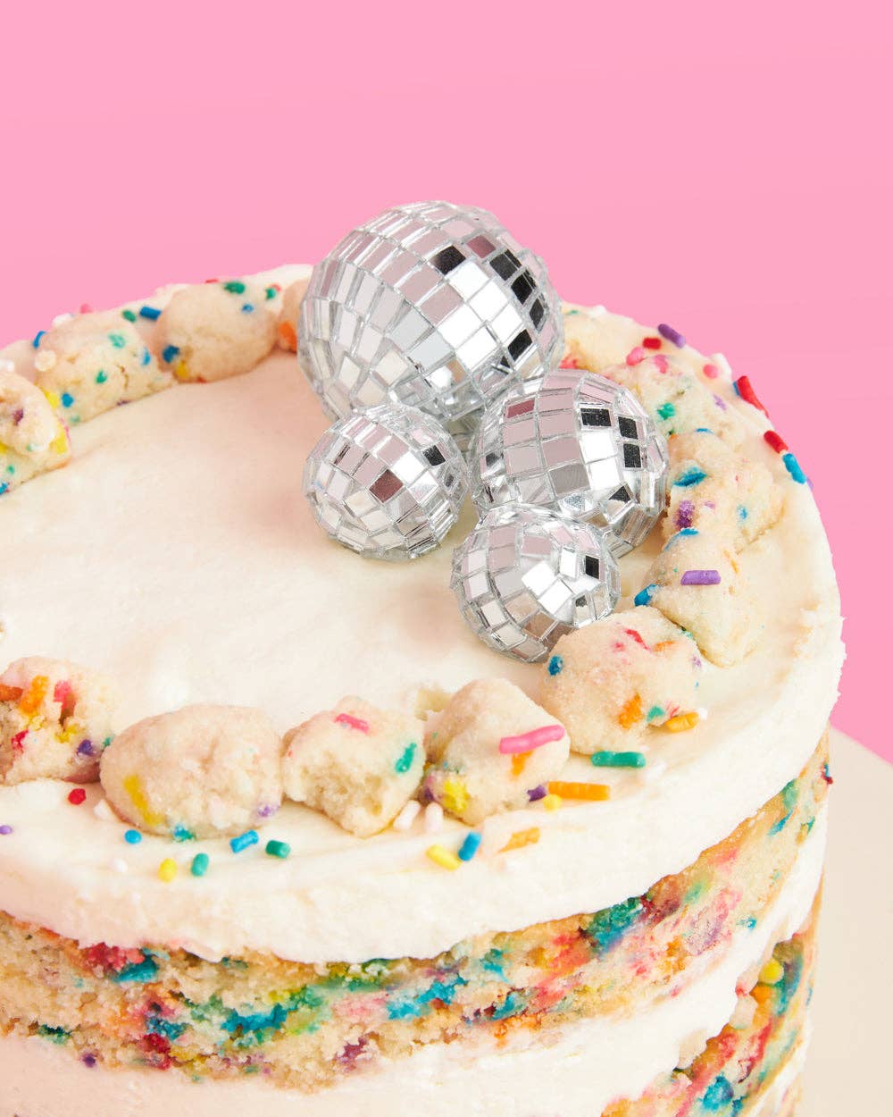 “Top It Off” 🪩 Disco Ball Cake Toppers by xo, Fetti