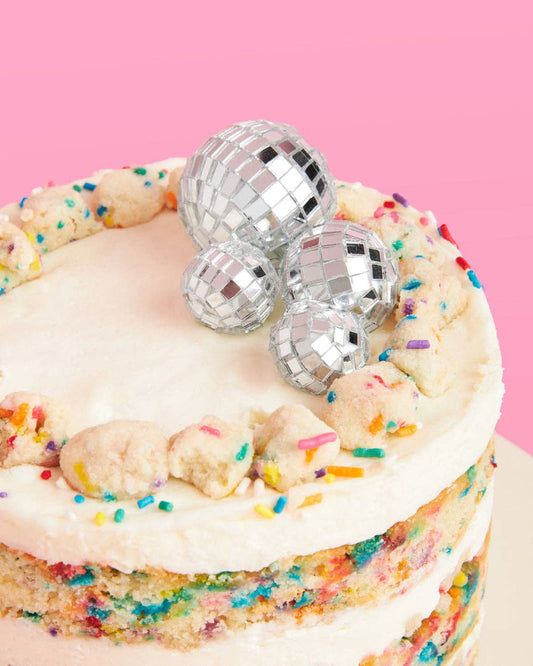 “Top It Off” 🪩 Disco Ball Cake Toppers by xo, Fetti