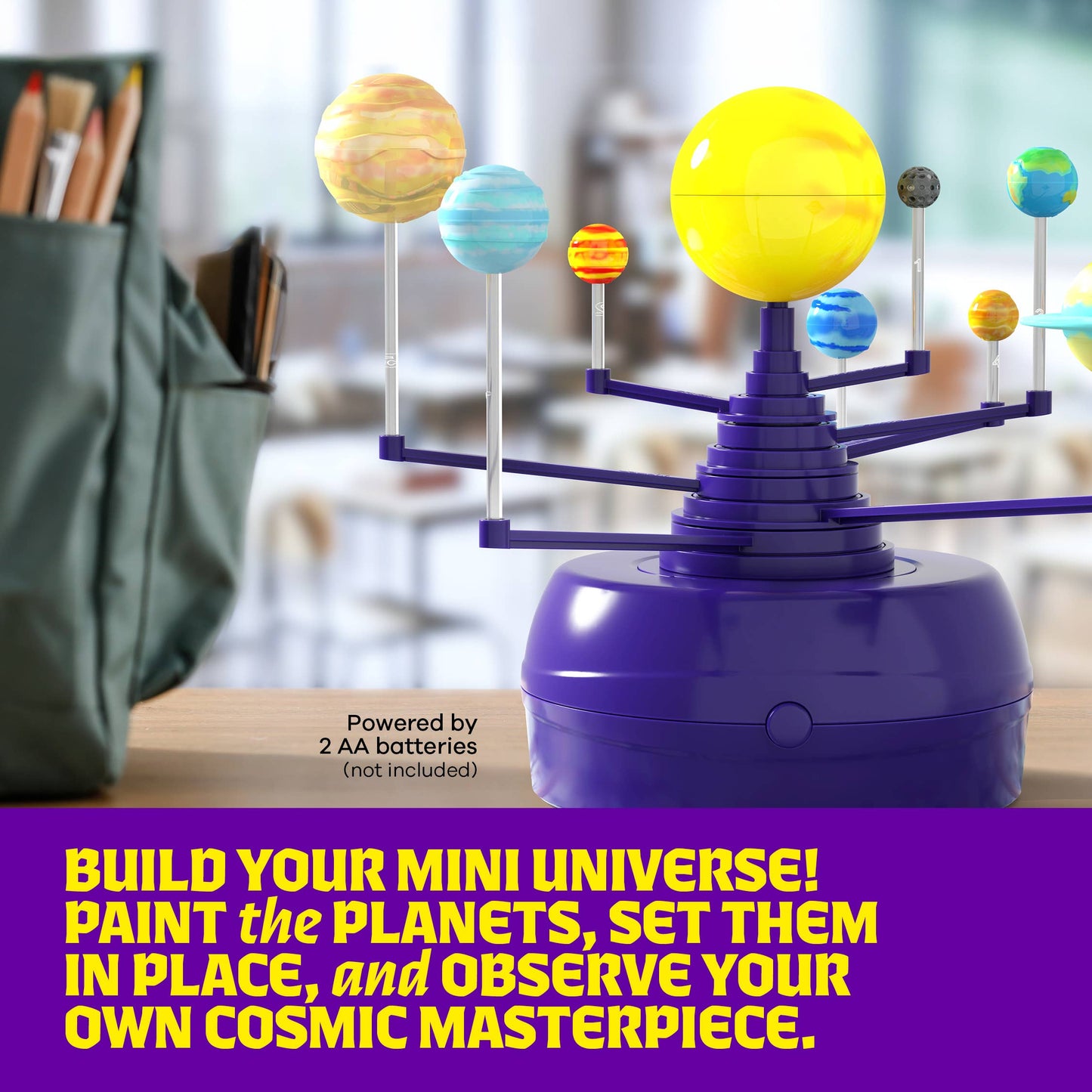 "Space Cadet" 🪐 Build-Your-Own Orbiting Solar System Model by Dan&Darci