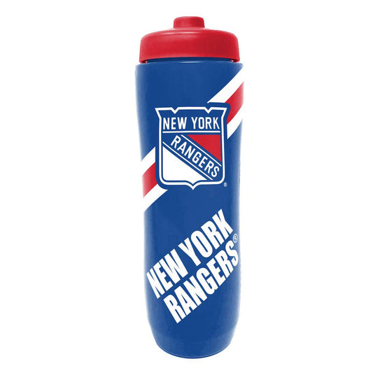 “Power Play Squeeze” 💧 New York Rangers Water Bottle