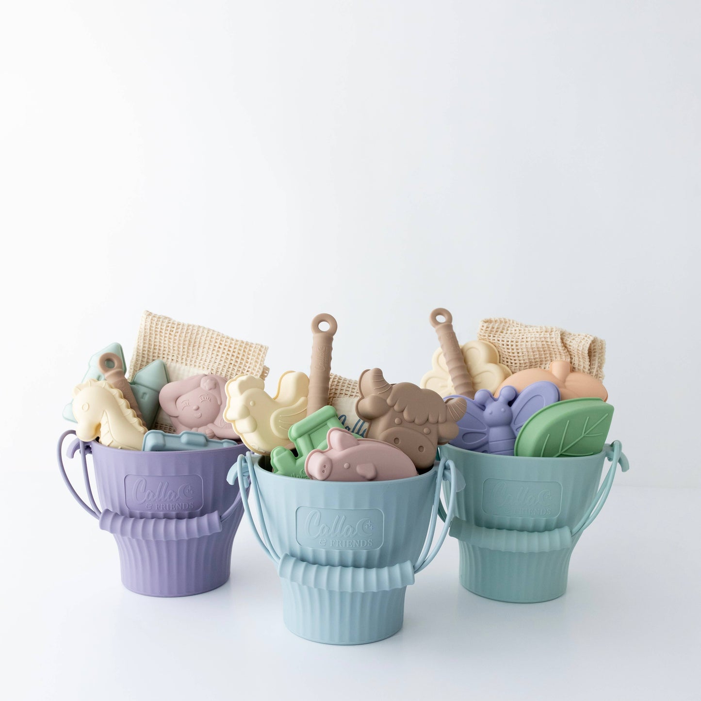 "Mermaid's Cove" 🧜🏻‍♀️ Silicone Beach Toy Set by Calla & Friends