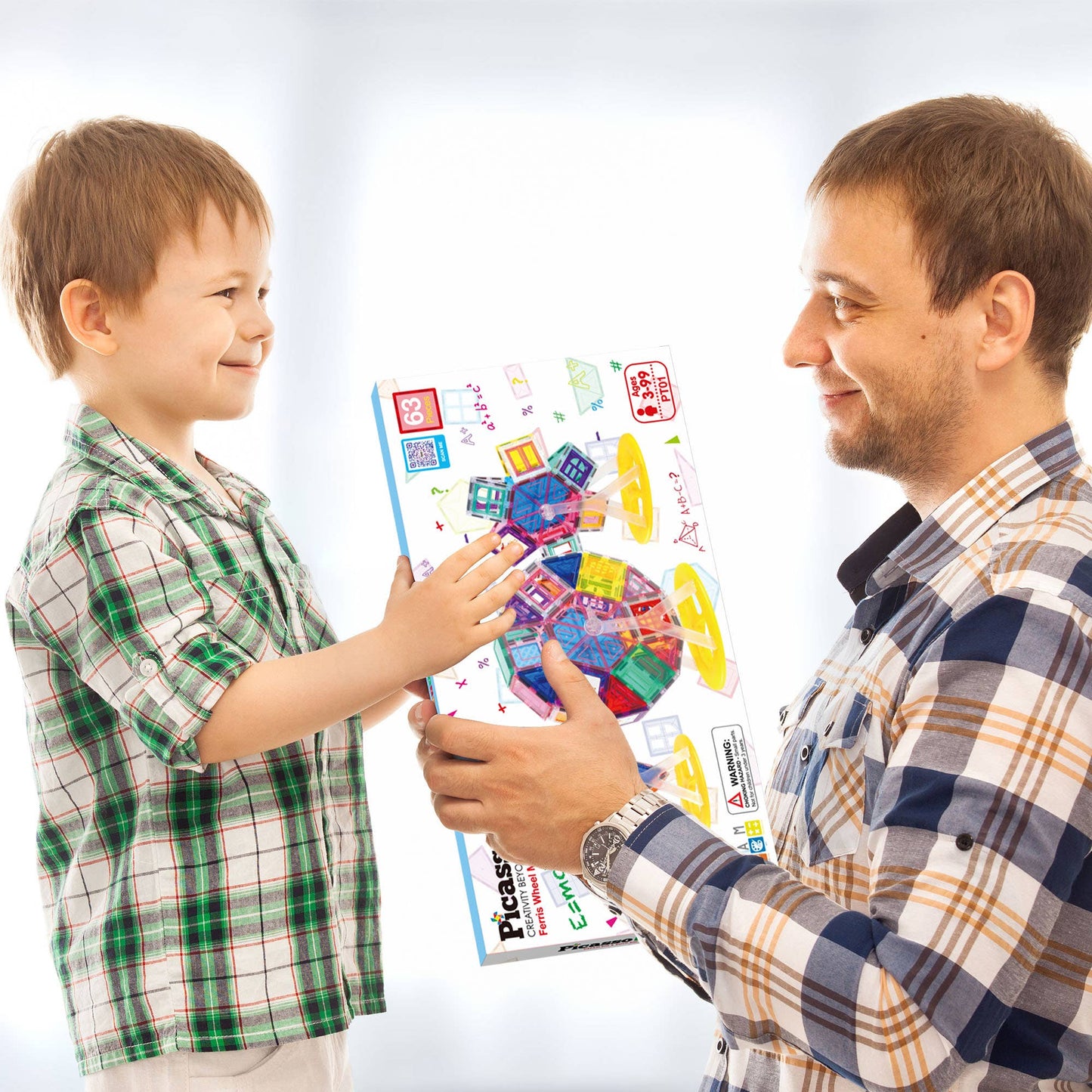 Creative engineering toy for kids 3+