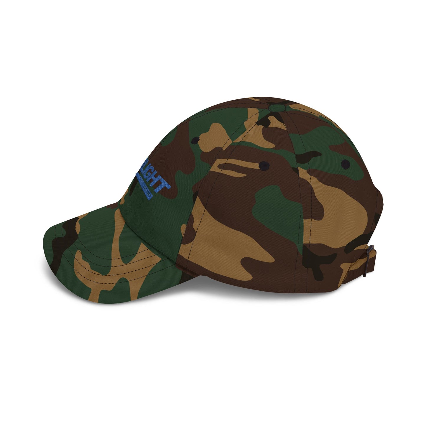 Camp Starlight Embroidered Dad Cap – Vintage Blue Logo Baseball Hat