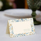 Dusty blue floral Pesach place cards 24 pack