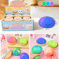 “Dumpling Drama” 🥟 Mystery Mini Squishy Dumpling Stress Toy by Auraquise