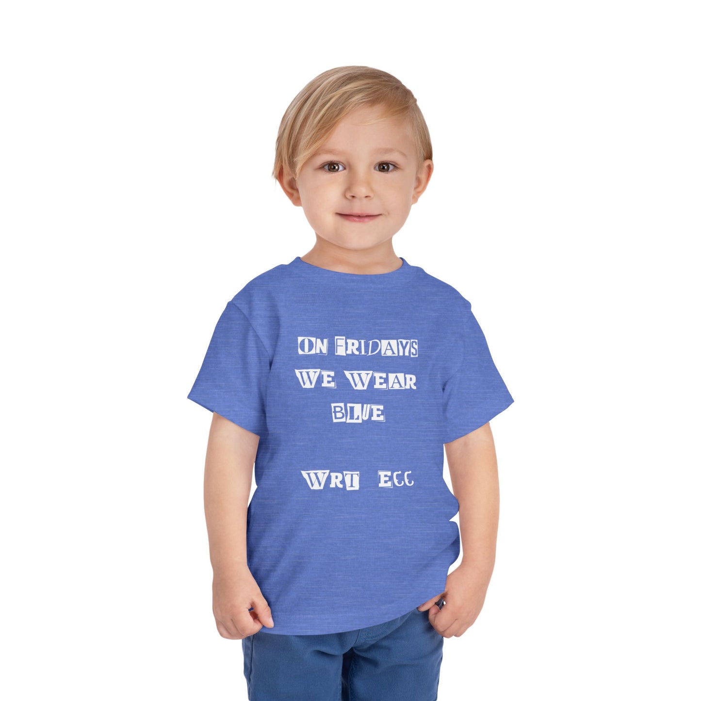 “On Fridays We Wear Blue” 💙💙 WRT ECC Tee