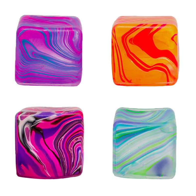 ice cube fidget toy translucent squishy
