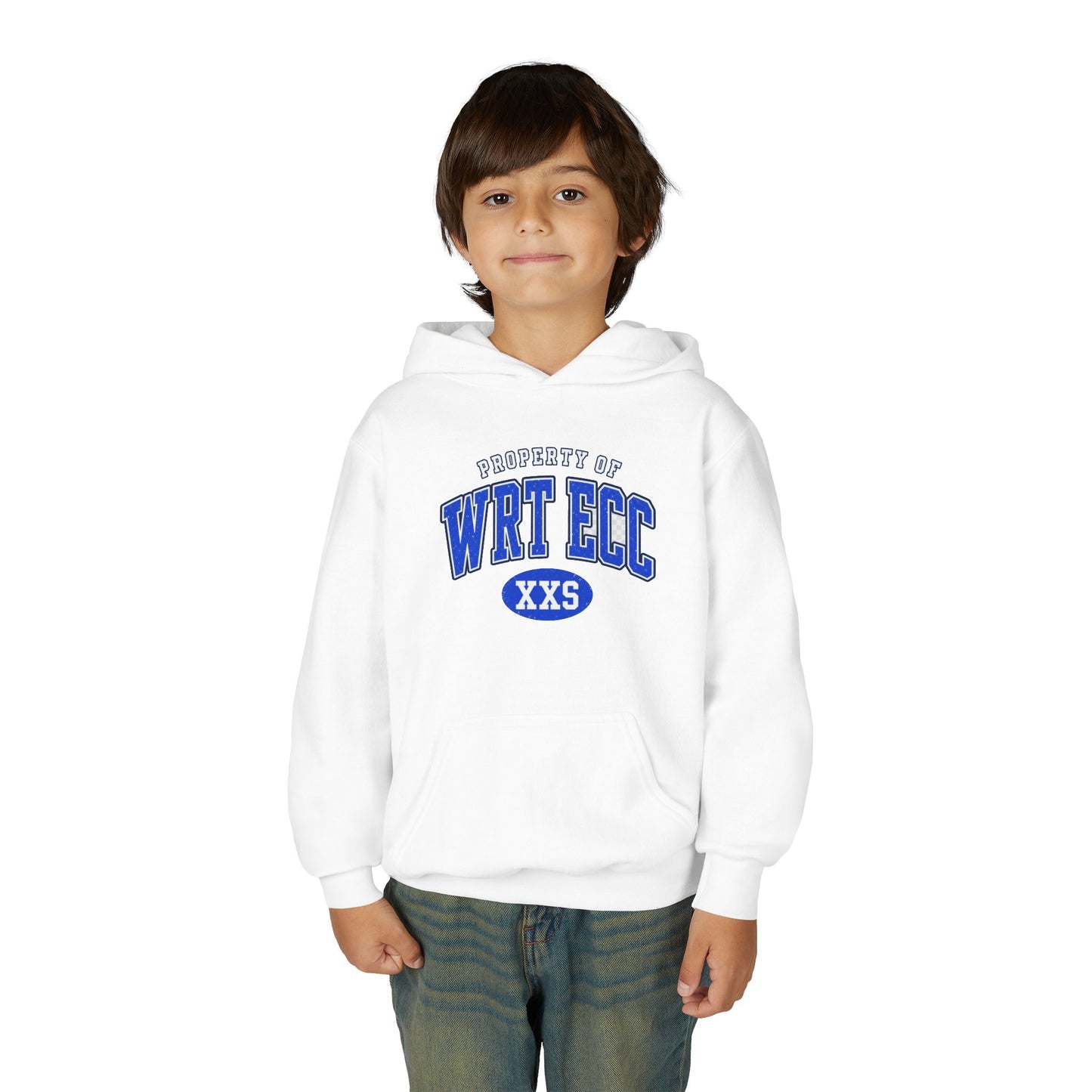 “Fine Print” 🏷️ Property Of XXS WRT ECC Kids Hoodie by CGO