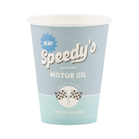 “Fuel Stop” ⛽ Race Car Party Cups by My Mind’s Eye