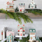 Heavyweight paperboard Christmas house
