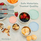 "Nest Egg" 🥣 Stainless Steel Nesting Food Storage Containers (Set of 3) by WeeSprout