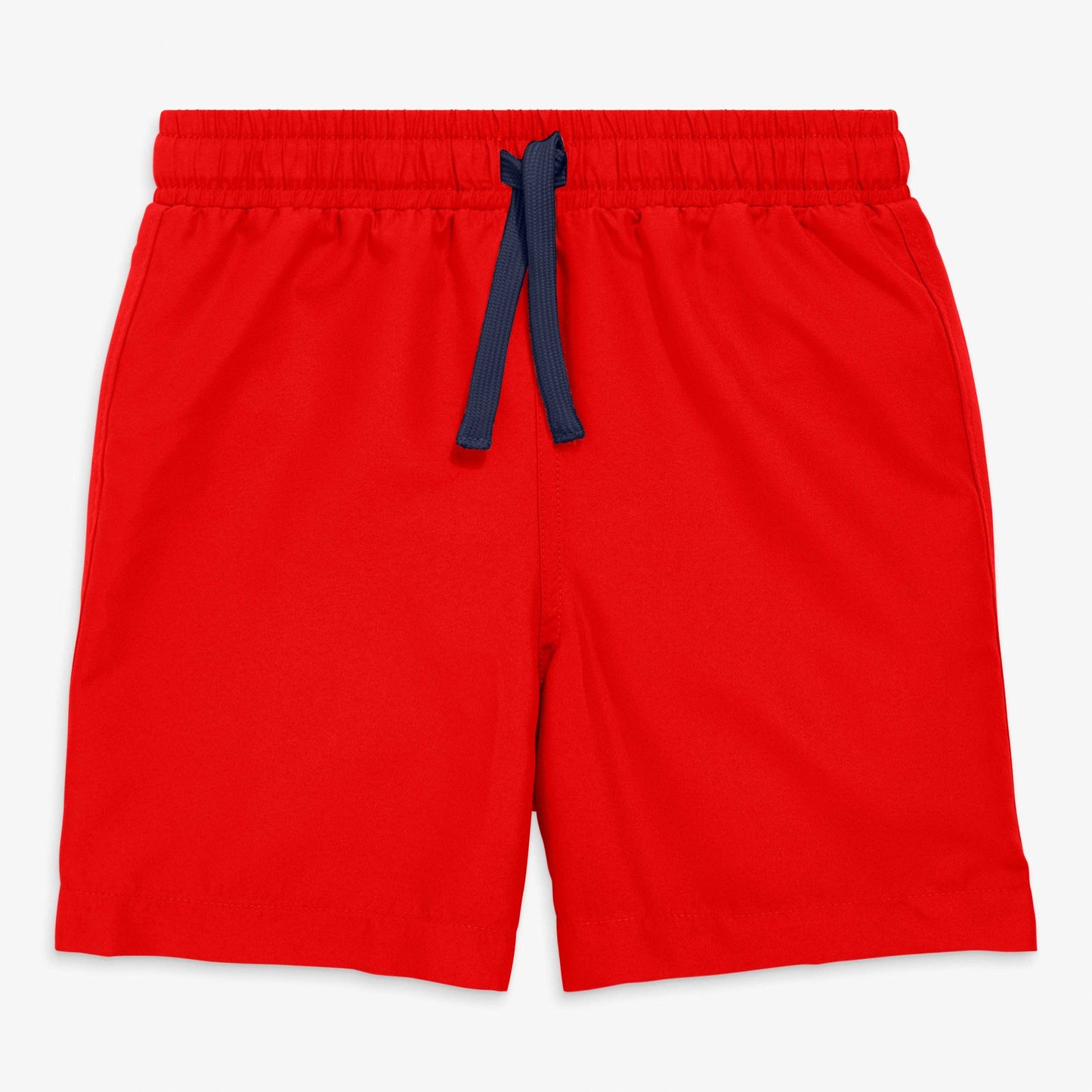 "Cannonball Ready" 🌊 Kids Swim Trunk — Quick-Dry Solid Trunks