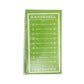 Football themed paper napkin on table
