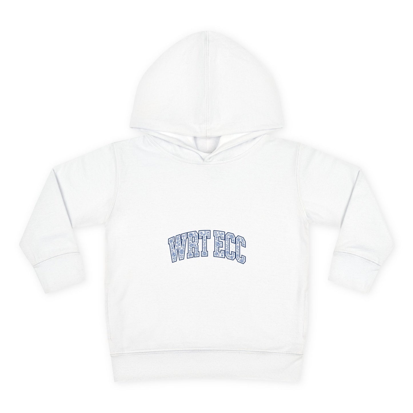 “Toile Story” 💙 Toile Varsity WRT ECC Toddler Hoodie by CGO