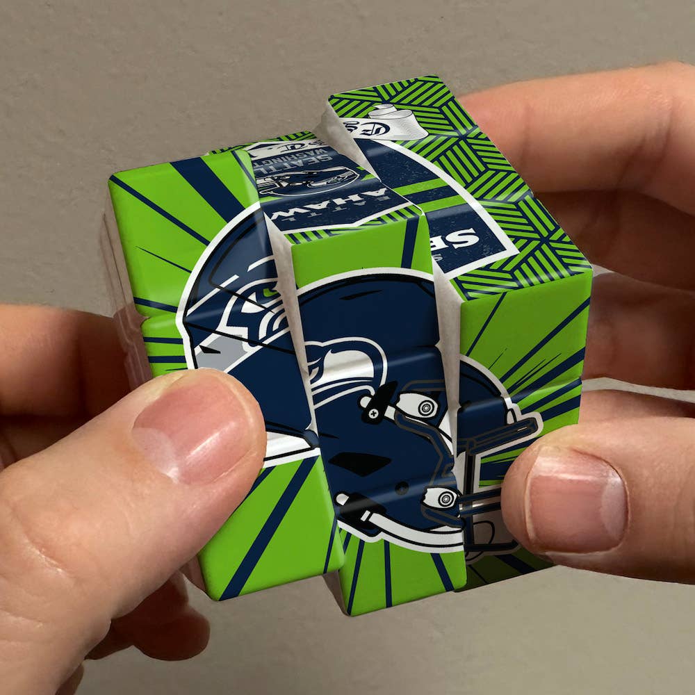 “Game Day Brain Teaser” 🧩🏈 Seattle Seahawks Speed Cube