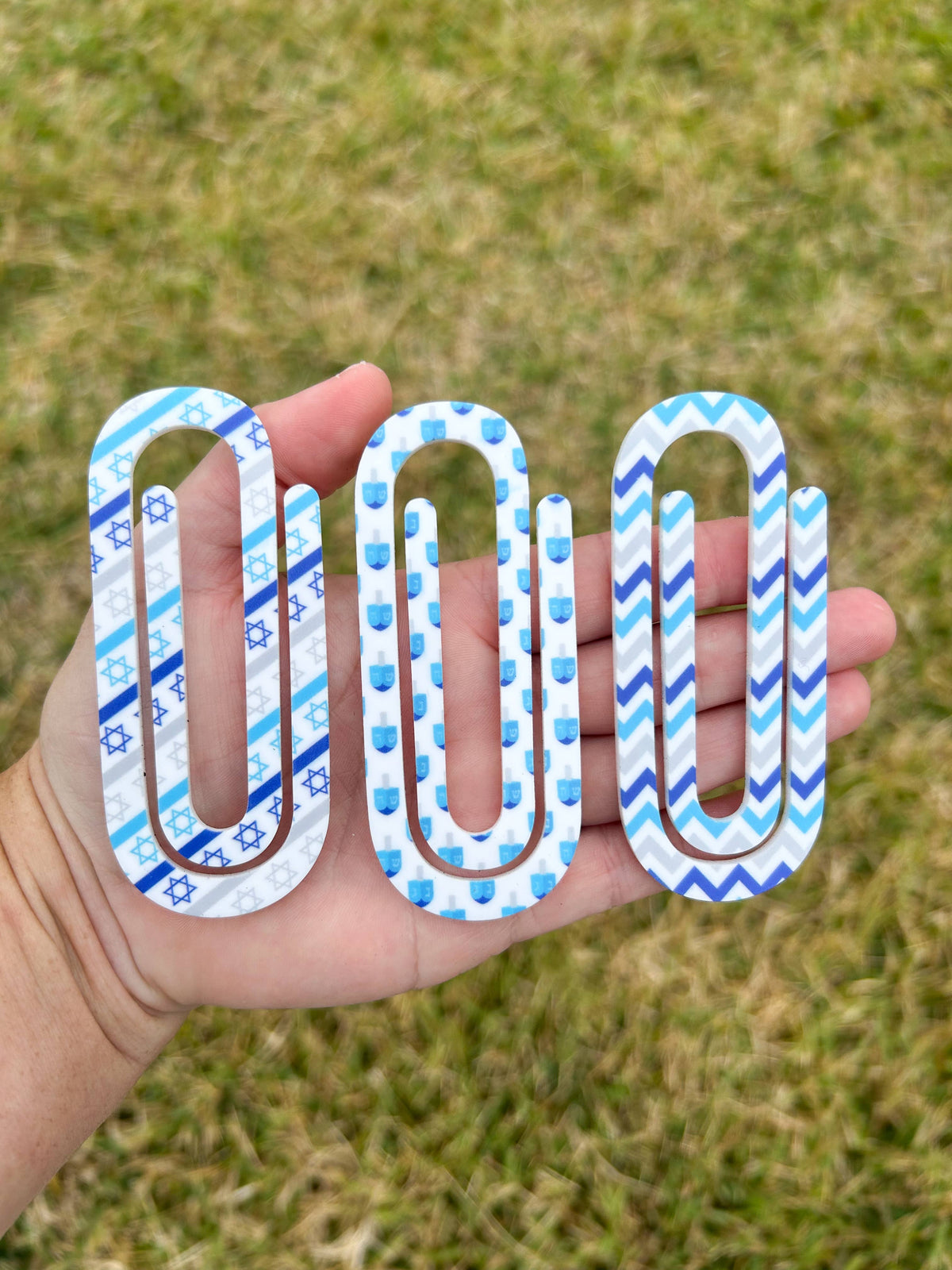 “Page Eight” 🕎 Hanukkah Paperclip Bookmark Set for Teachers by BB’s Shebang