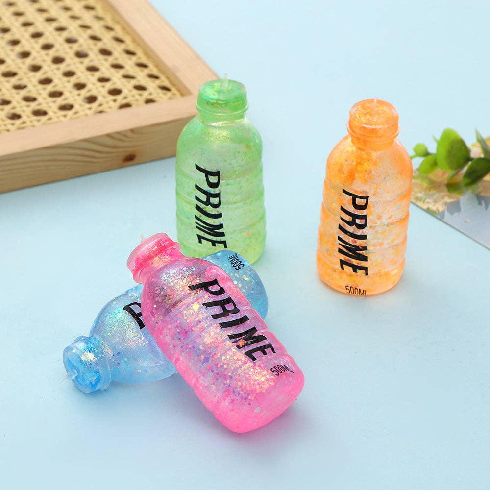 "Pop Fizz" 🥤 Glitter Soda Bottle Squishy Fidget Toy