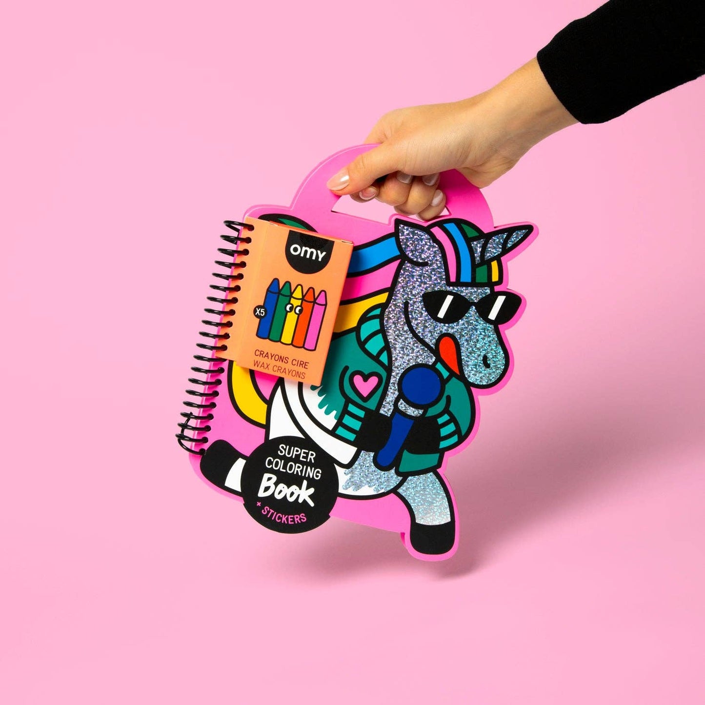 “Lily’s Magical Coloring Quest” 🌈🦄✨ Unicorn Super Coloring and Sticker Book by Omy