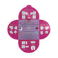 DIY Paper Fortune Teller Kit for Kids with 24 Foldable Sheets, Including Ready-to-Fold, Color-In, and Create-Your-Own Designs, Plus 2 Sticker Sheets for Customization, Perfect for Playdates and Sleepovers.