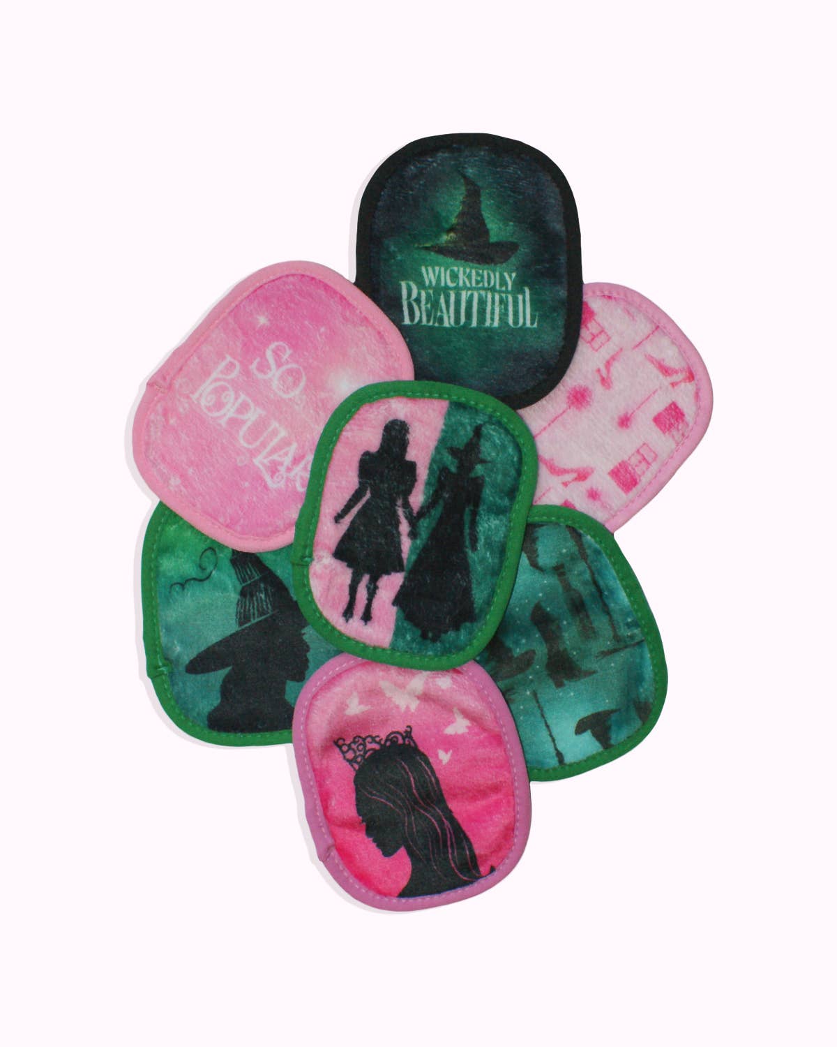 7 MakeUp Erasers with laundry bag, removes makeup with just water, exfoliates, reusable & dermatologist recommended.
