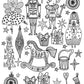 “Nutcracker:” 🩰 Coloring Book by: Paperback; 40 pages / English