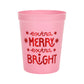“Sip Happens” 🍸 Extra Merry Extra Bright Party Cups