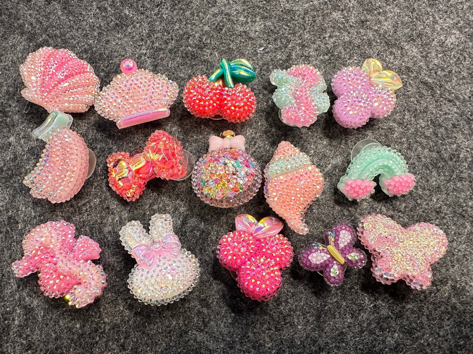 Assorted waterproof charms for Crocs