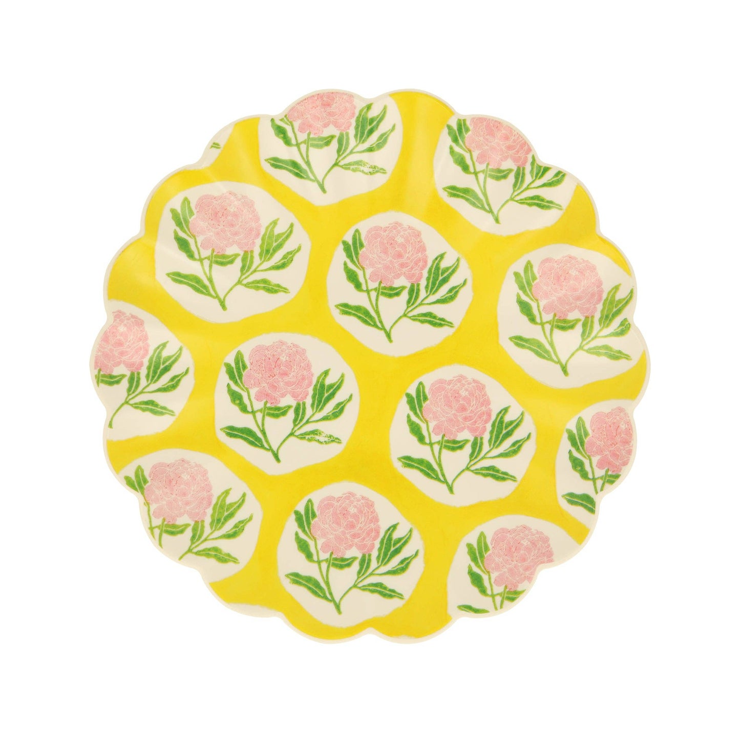 "Bloom Where You're Plated" 🌺 Reusable Floral Small Plates by Meri Meri