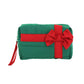 “Wrapped Up” 🎀 Quilted Bow Cosmetic Pouch in Pink by CGO