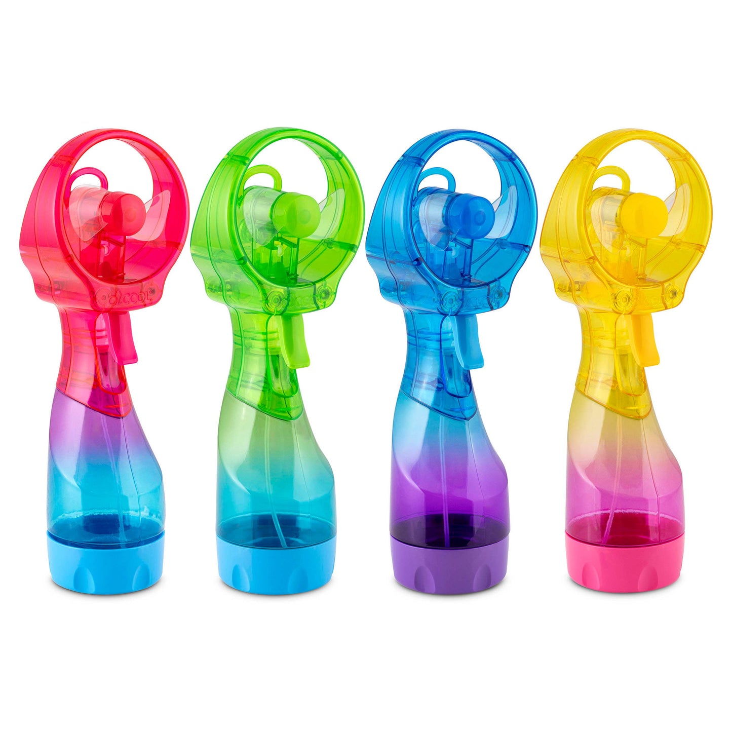 “O2Cool for Beach” 💦 Personalized Misting Fan with Ombre Colors by O2Cool