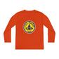 Youth Long Sleeve Tee - Pine Forest Camp Patch Design