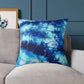 Blue Tie Dye Square Poly Canvas Pillow with a playful design, perfect for adding a pop of color to any room. Ideal for lounging or snuggling, this eye-catching pillow enhances your home decor while reflecting your unique style.