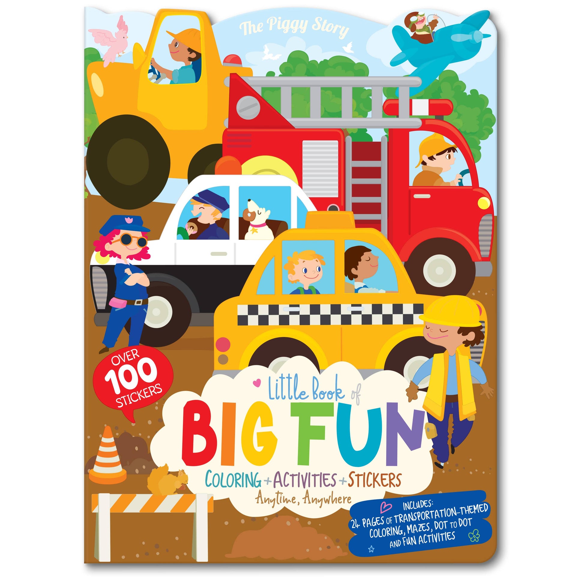 Fun On-the-Go Activity Pack – Coloring, Stickers & Crayons for Kids! 