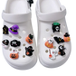 13-piece fun shoe charms set compatible with Crocs or clogs, featuring playful and trendy designs perfect for personalizing shoes.