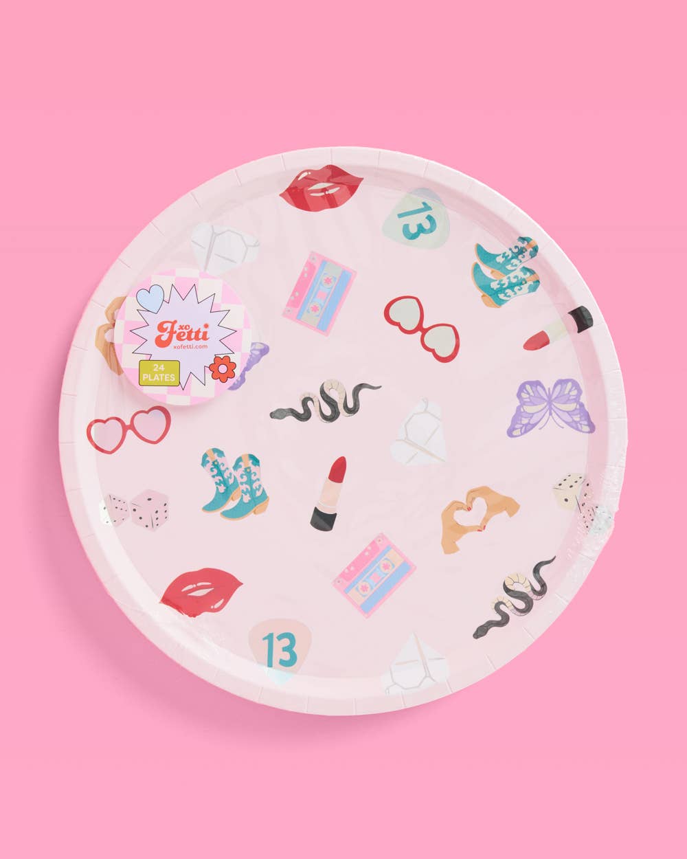 24-pack of 9" Taylor-inspired dinner plates