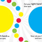 Hasbro Twister inspired board book for toddlers