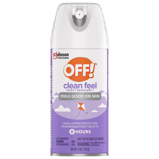"Bug Off" 🦟 OFF! Clean Feel Insect Repellent (5oz)