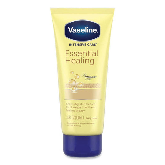 "Drink It In" 🧴 Vaseline Intensive Care Healing Lotion (3.4oz Travel Size)